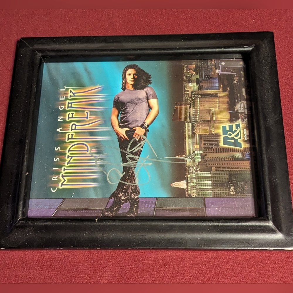Criss Angel Autographed 8x10